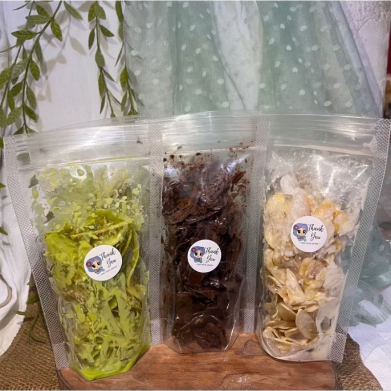 

Keripik Pisang Lumerr Krenyess Maniss dengan Harga Satuan 5 Ribu Rupiah - Makanan, Cemilan, Kripik, Manis, Snack, Kentang, Food, Kering Camilan