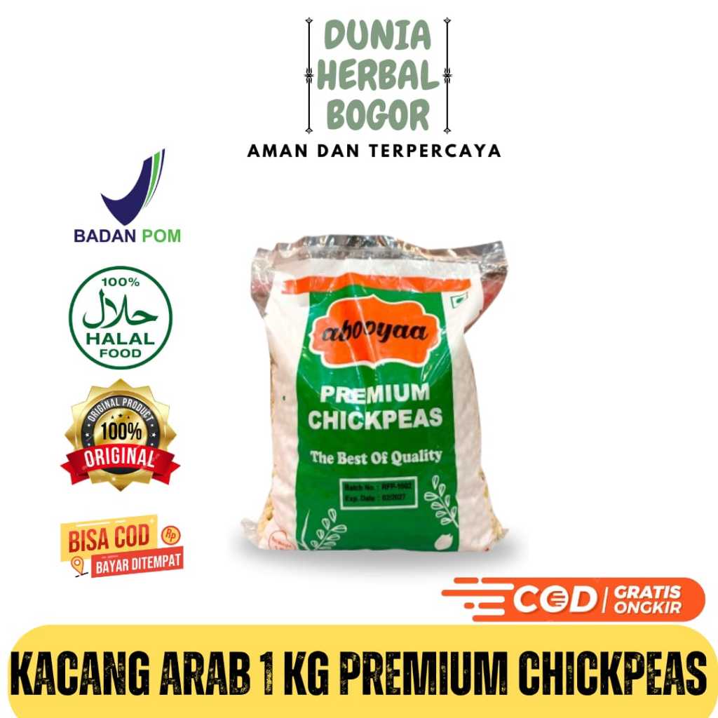 

Kacang Arab 1 KG Original Oleh-Oleh Haji Dan Umroh