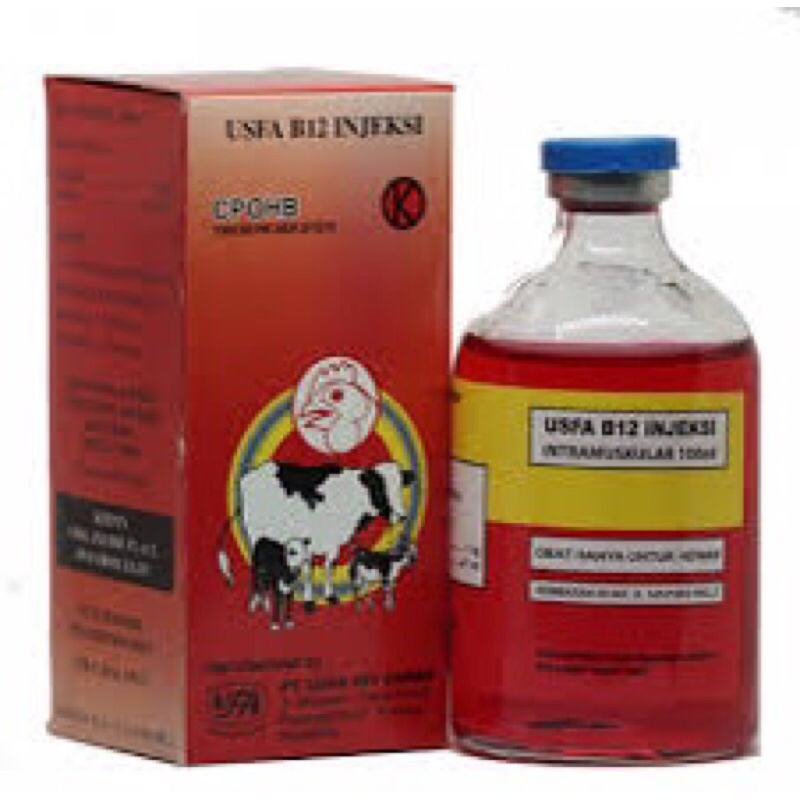 USFA B12 100ml vitamin untuk ternak