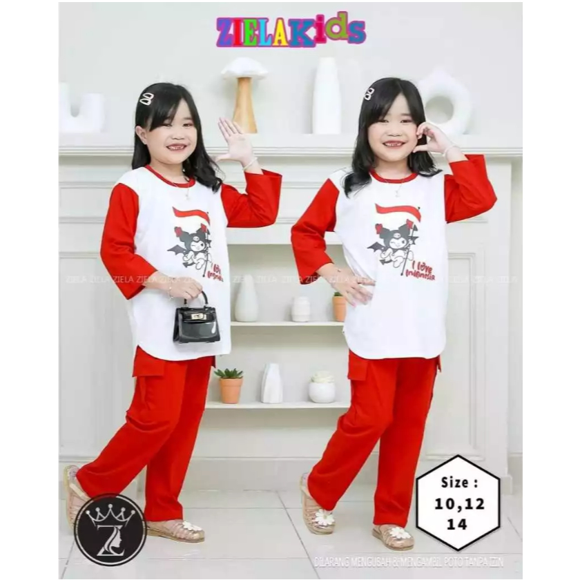 STELAN ANAK ZIELA TERBARU ( ZIELA KIDS ) SPESIAL KEMERDEKAAN