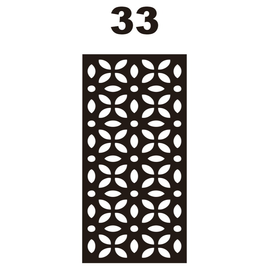 Partisi Motif Pagar Laser Cutting Dekorasi Rumah Minimalis Krawangan Desain Bunga Ornamen Plafon