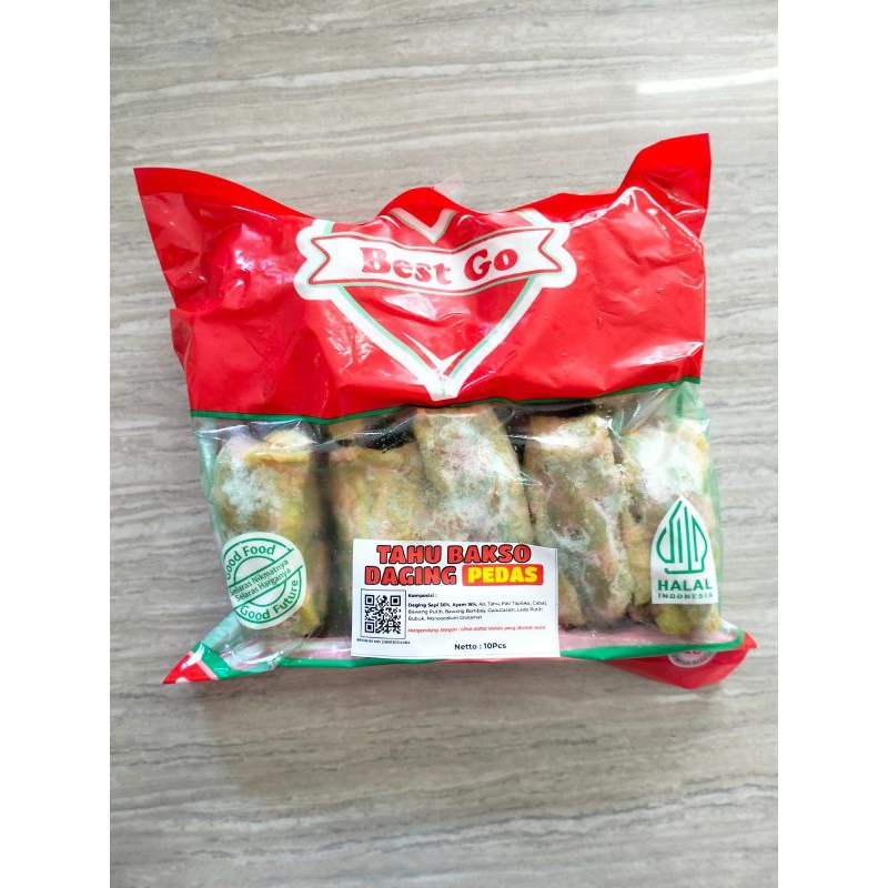 

BEST GO Tahu Bakso/Taso PEDAS Isi 10