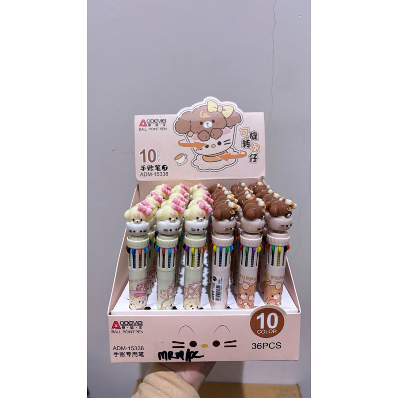 

PEN PULPEN BOLDPOINT GEL LUCU 10 WARNA