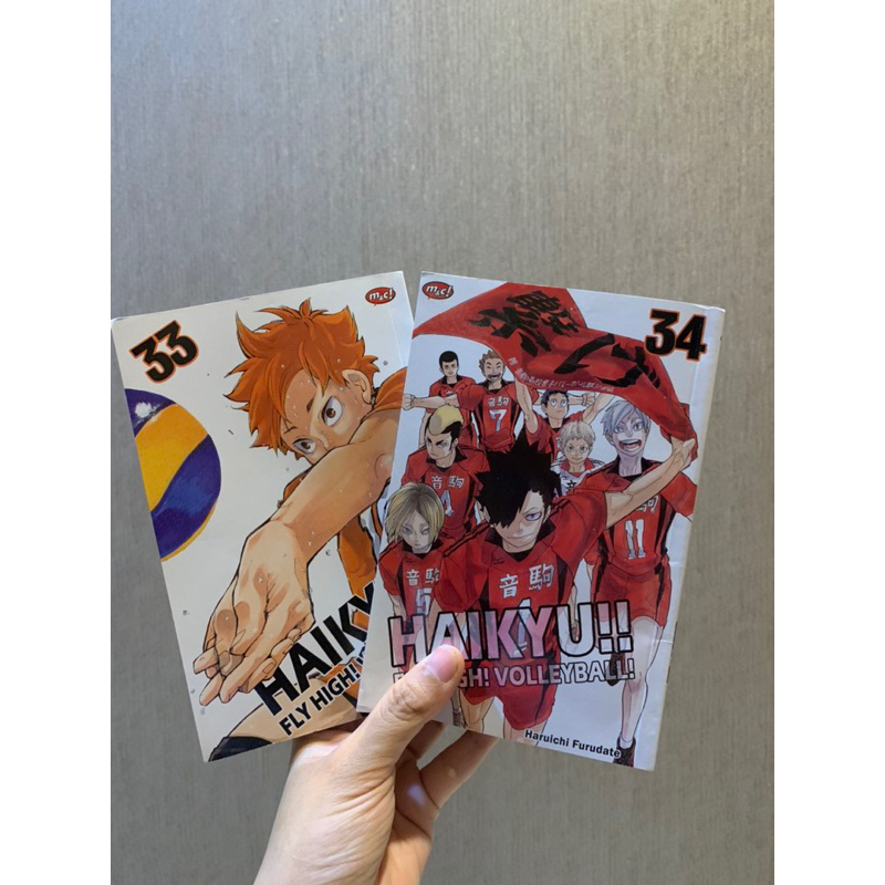 Komik Manga Haikyuu Set 33,34