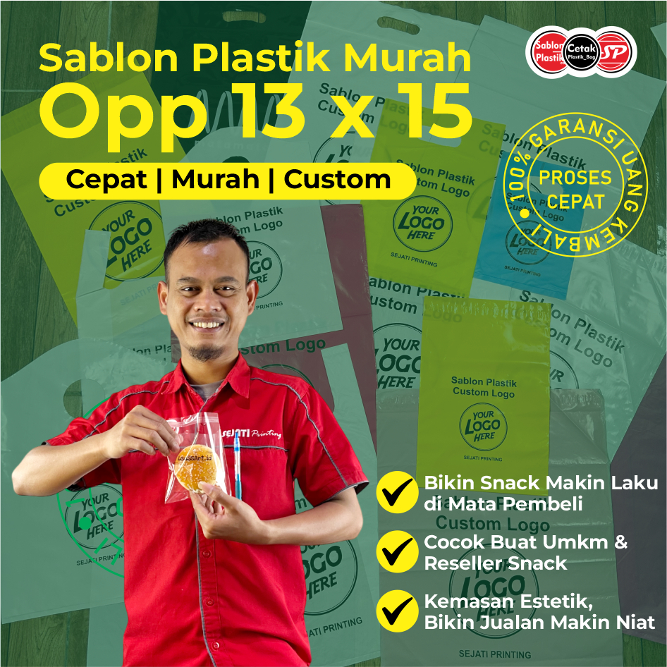 

Plastik OPP 13x15 – Sablon Custom Harga Murah!