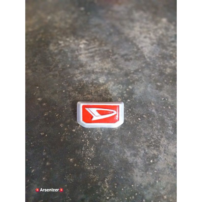 emblem daihatsu grill taft lampu bulat