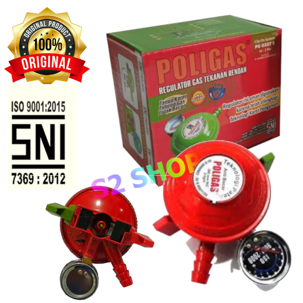 Regulator Poligas/Regulator tekanan rendah