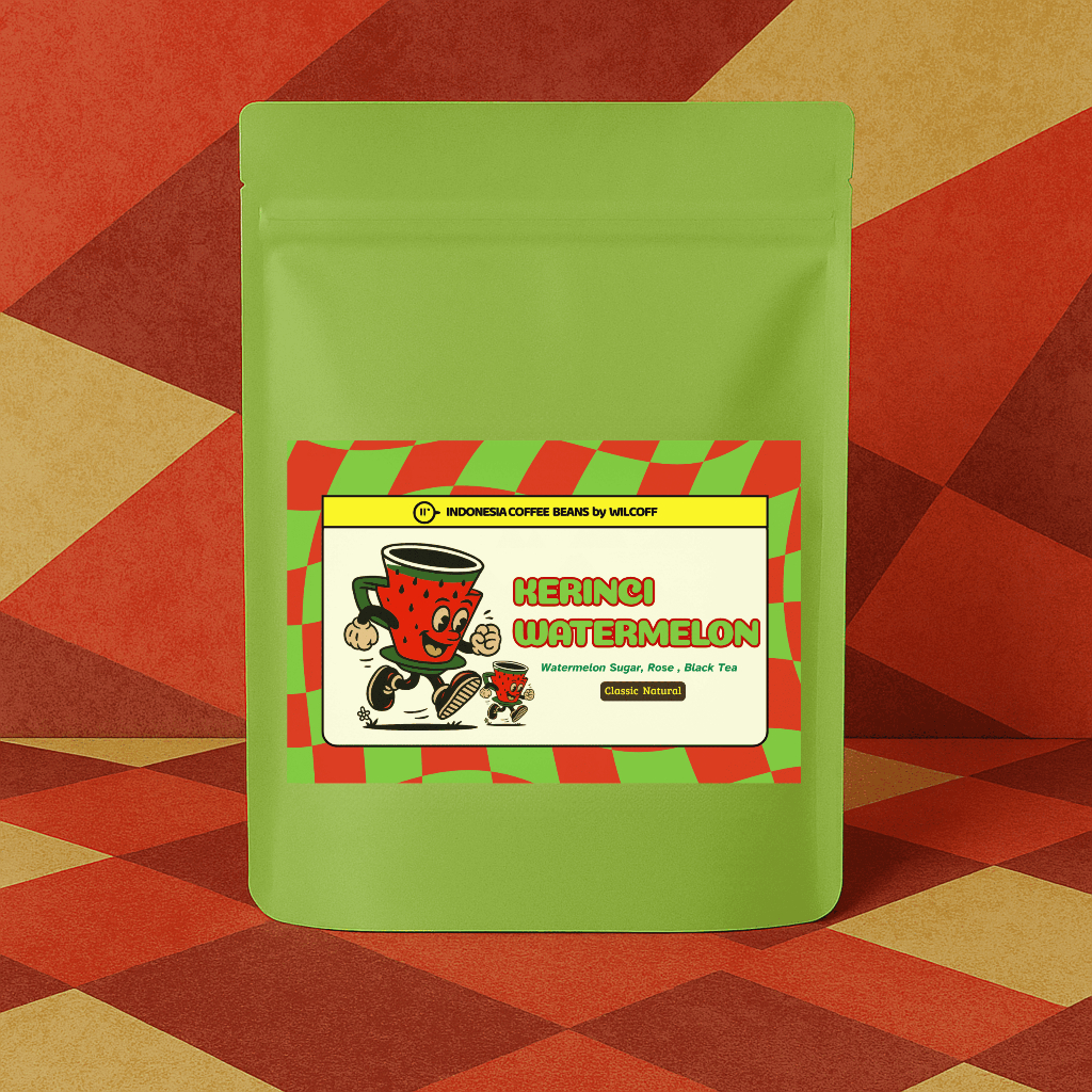 

Kopi Arabika Kerinci Watermelon Natural Process – Biji Kopi Premium Single Origin by Wilcoff 150gr