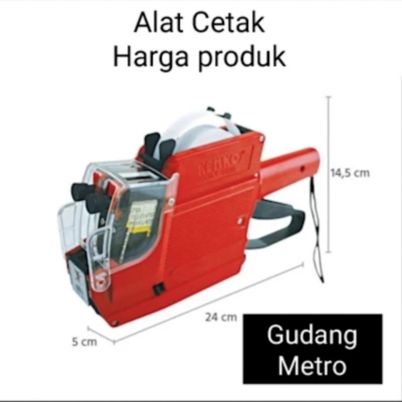 

Alat Cetak Label Harga Produk/ Paket Full Lengkap/Warna Acak/Random