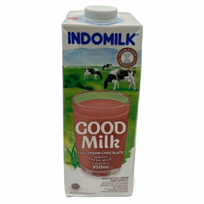 

susu indomilk full cream uht 950mili