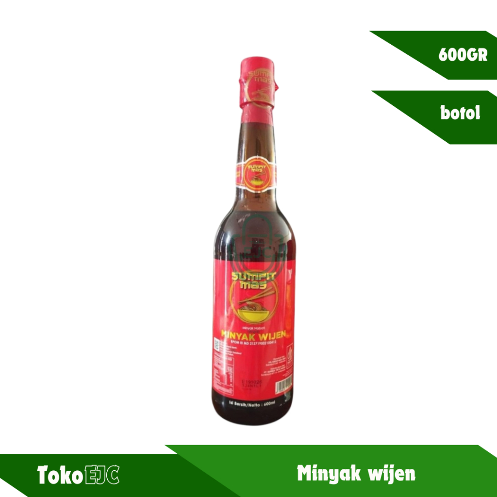 

Sumpit mas minyak wijen botol 600ml