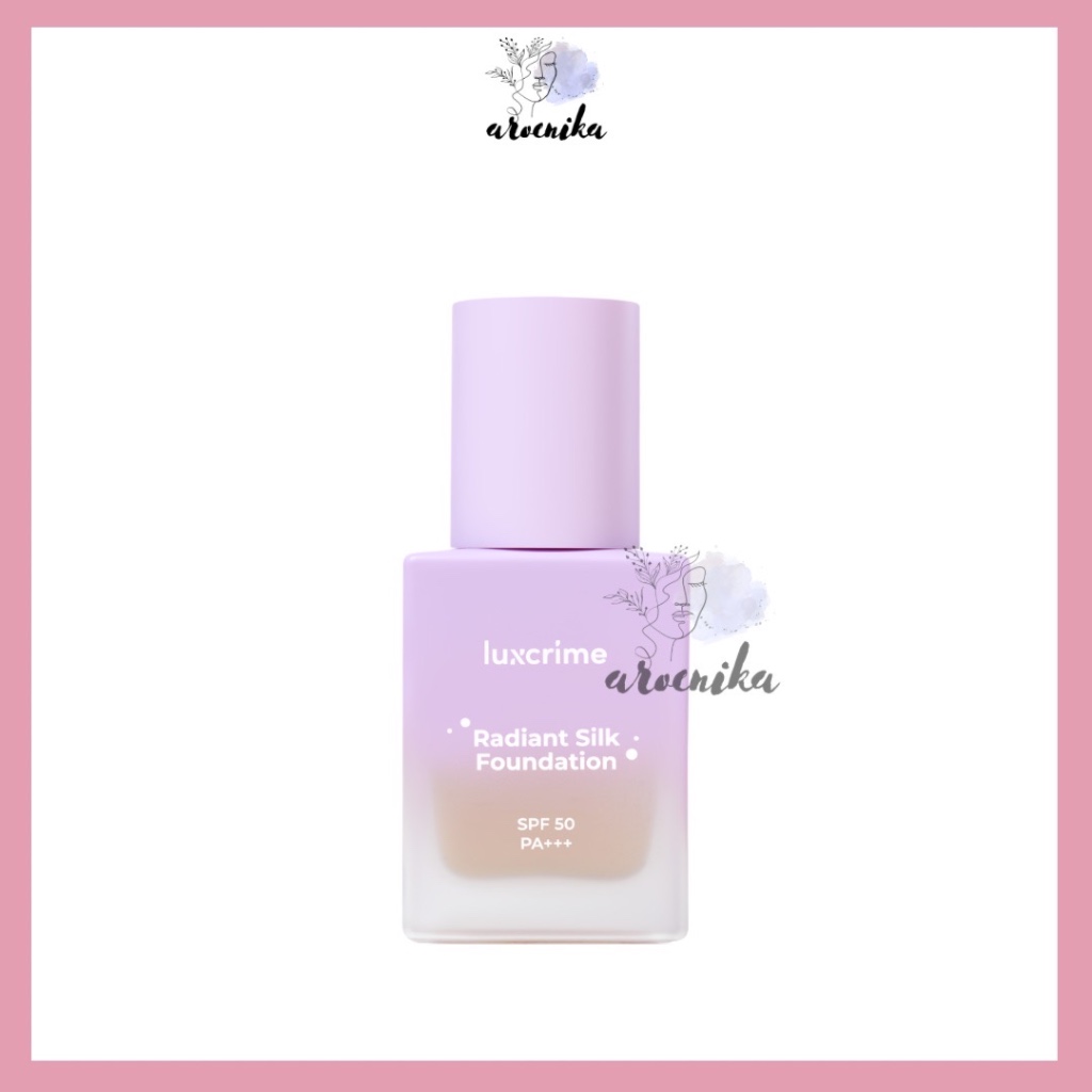 [AROENIKA] Luxcrime Radiant Silk Foundation SPF 50 PA+++ - Luxcrime Foundation