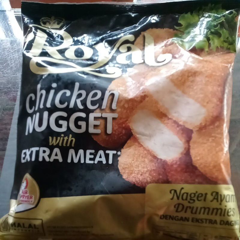

Royal chicken nugget whit extra meat