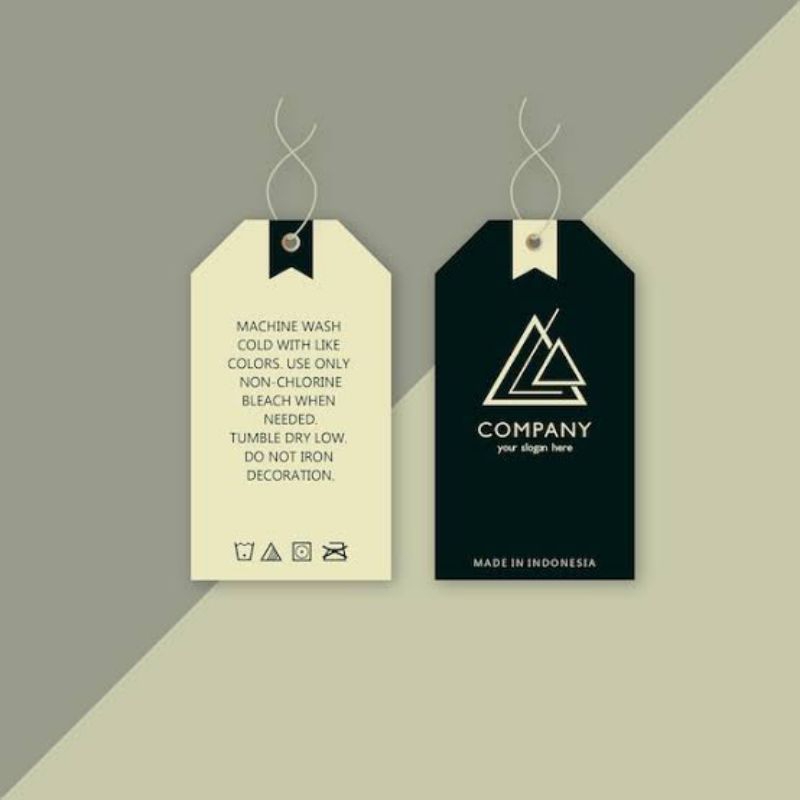 

hangtag tebal hang tag baju tag baju 700 gsm