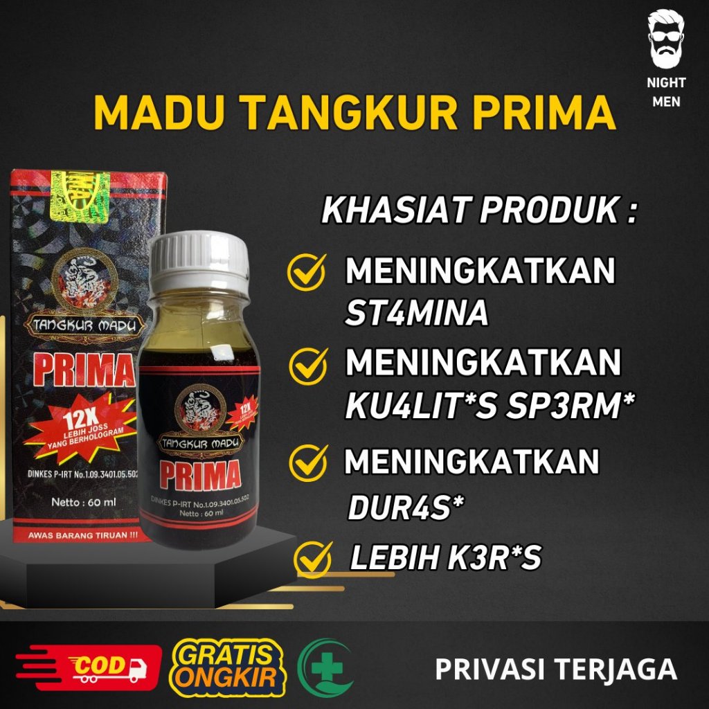 Madu Tangkur  Mr Prima Memberi Stamina Tahan Lama Suplemen Madu Asli Original