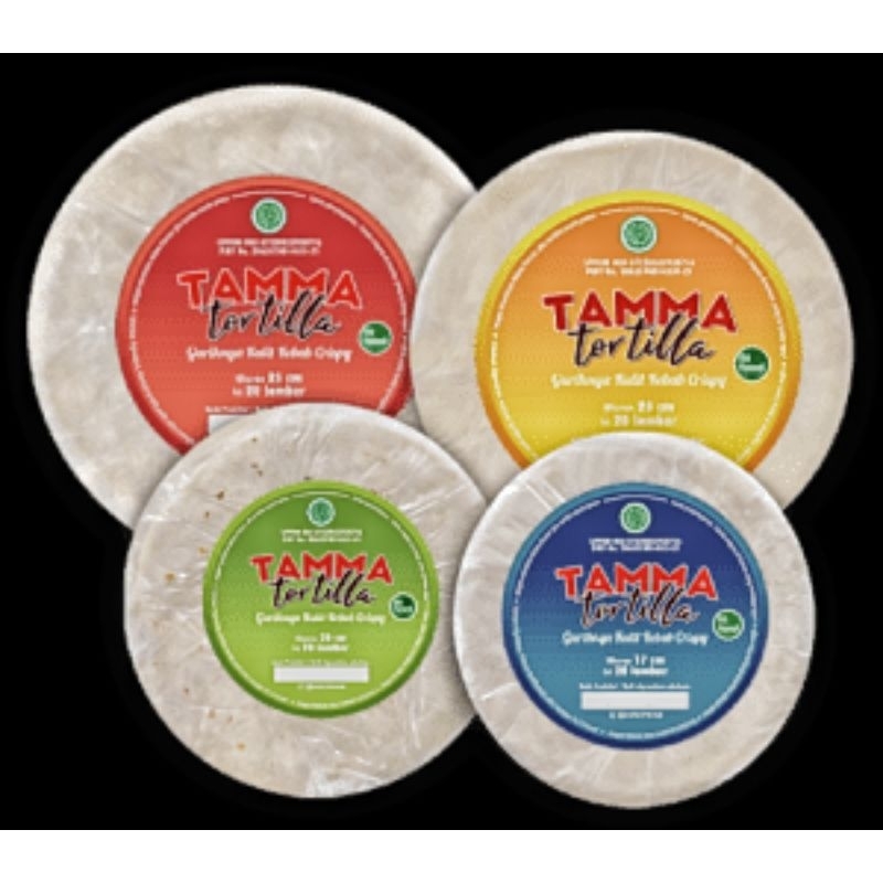 

TAMMA Tortilla / Kulit Kebab Mini dan Sedang (20pcs)