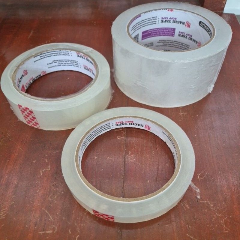

nachi tape isolasi bening 24mm / 2mm / 50mm 2