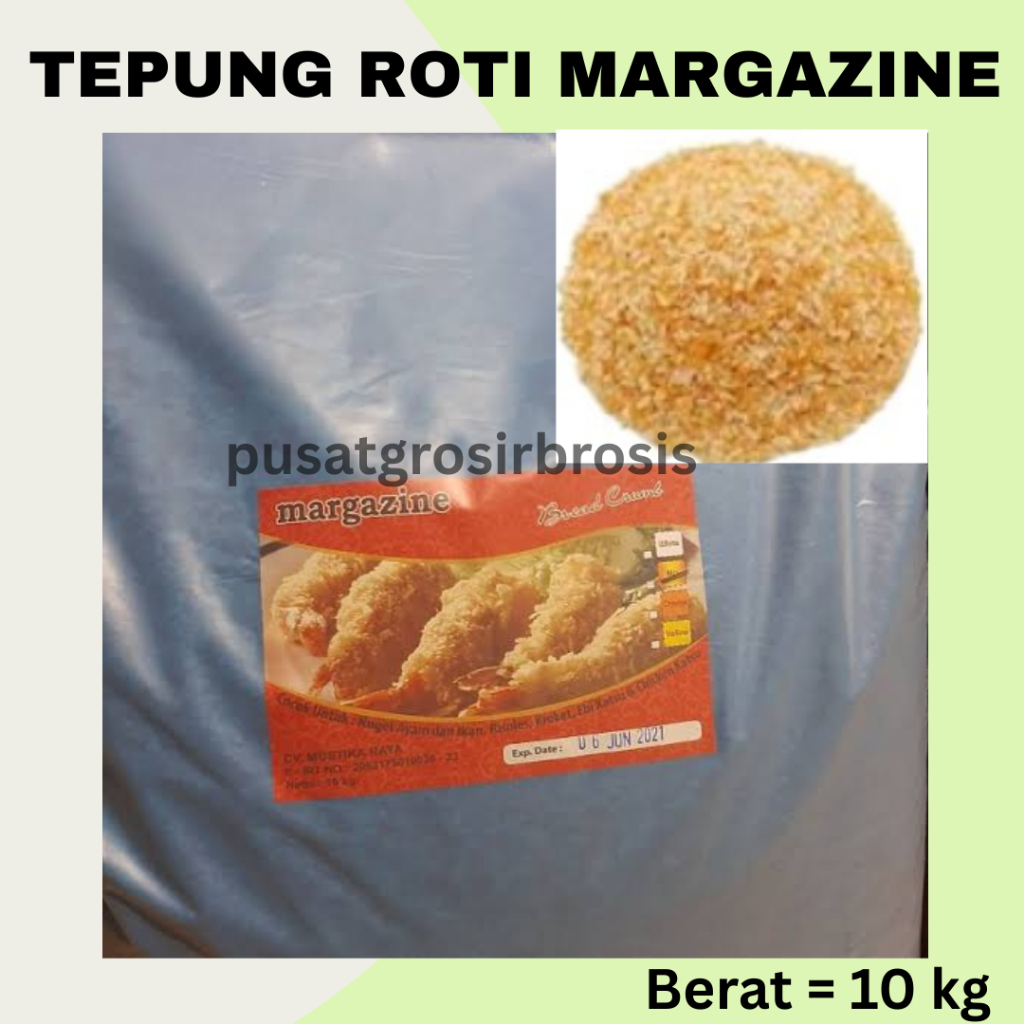 

Tepung Panir Margazine 10kg