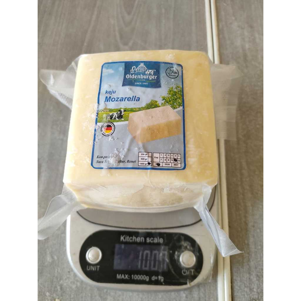 

Keju mozzarella olden burger 1 kg