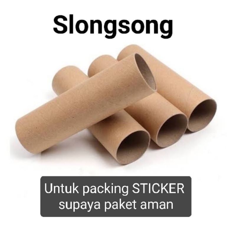 

Slongsong untuk packing sticker