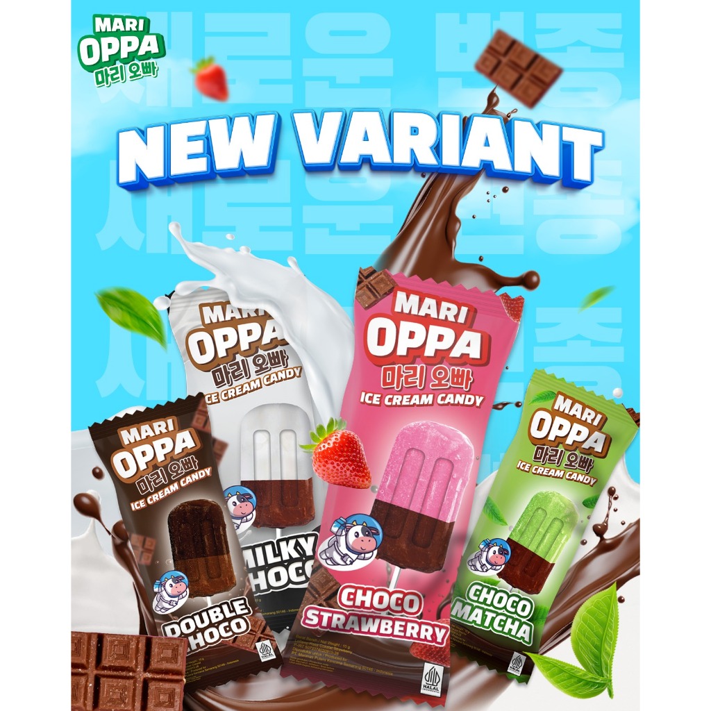 

Lolipop MariOppa - Permen Coklat Buah Bentuk Es Krim Kemasan Renteng