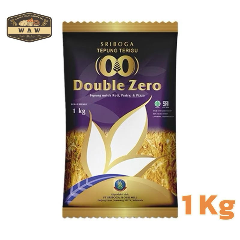 

Double Zero Tepung Terigu Sriboga 1 KG