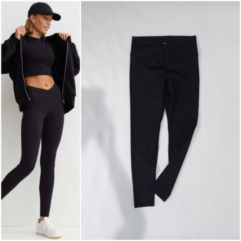 H&M Wrapover Waist Sport Legging
