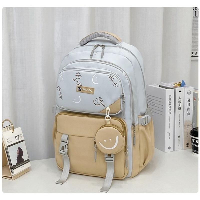 tas ransel anak sekolah model smile tas ransel anak sekolah sd smp tas ransel anak murah
