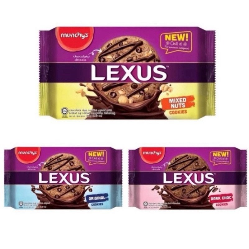 

LEXUS CHOCOLATE CHIP ORIGINAL / MIXED NUTS / DARK CHOCO