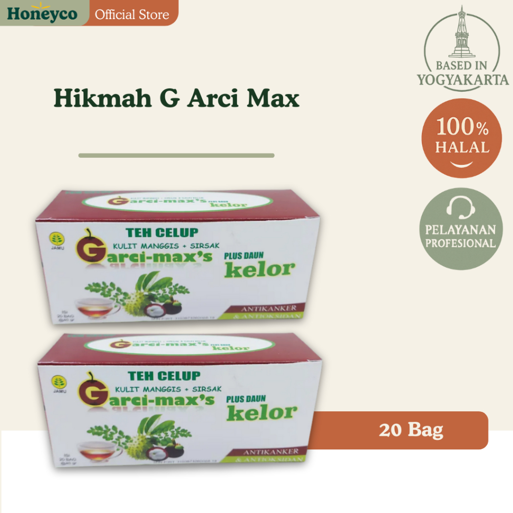 

Teh Celup Garci-Max's Teh Celup Kulit Manggis + Daun Sirsak Plus Daun Kelor