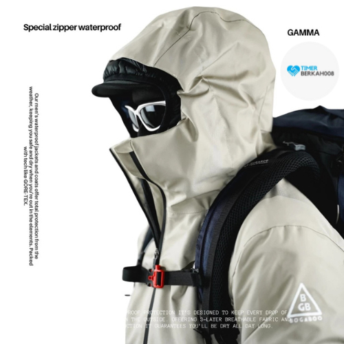 Terbaru BOGABOO JACKET GORETEX 3 LAYER GAMMA WATERPROOF Pria Wanita -  Gorpcore