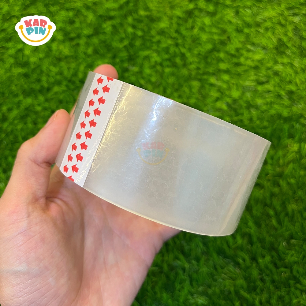 

[Karpin] Lakban Bening 45mm 50 Yard Solatip Isolasi Serbaguna