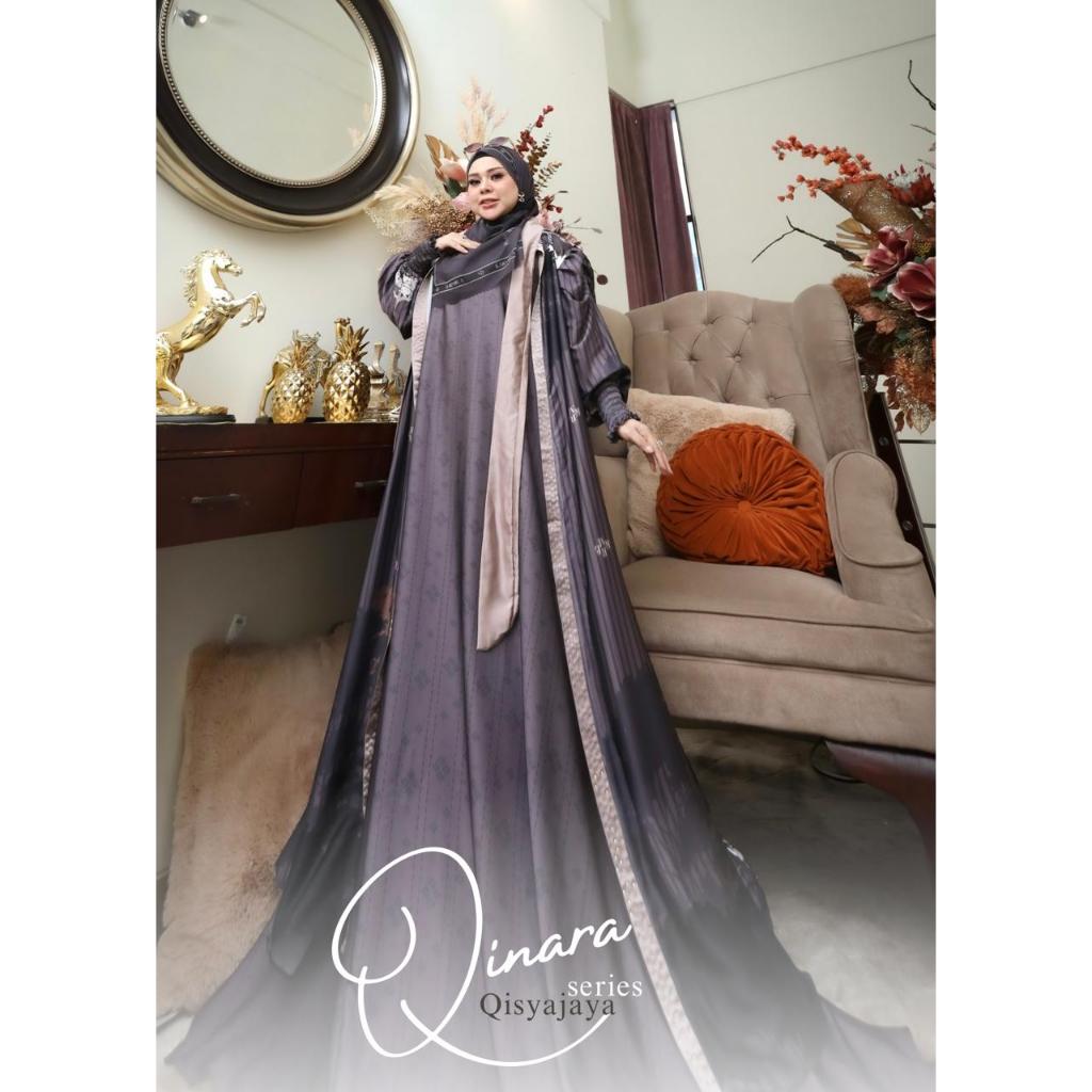 Qinara By Qisya Jaya Fashion Gamis Set Jilbab