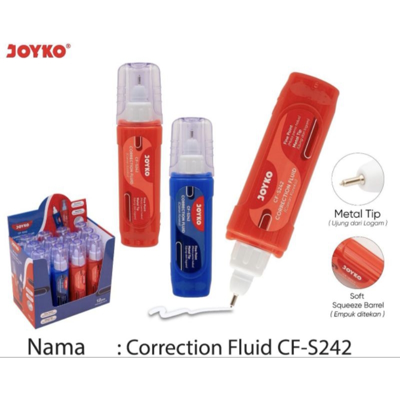 

correction Fluid Joyko CF-S242 (1botol)