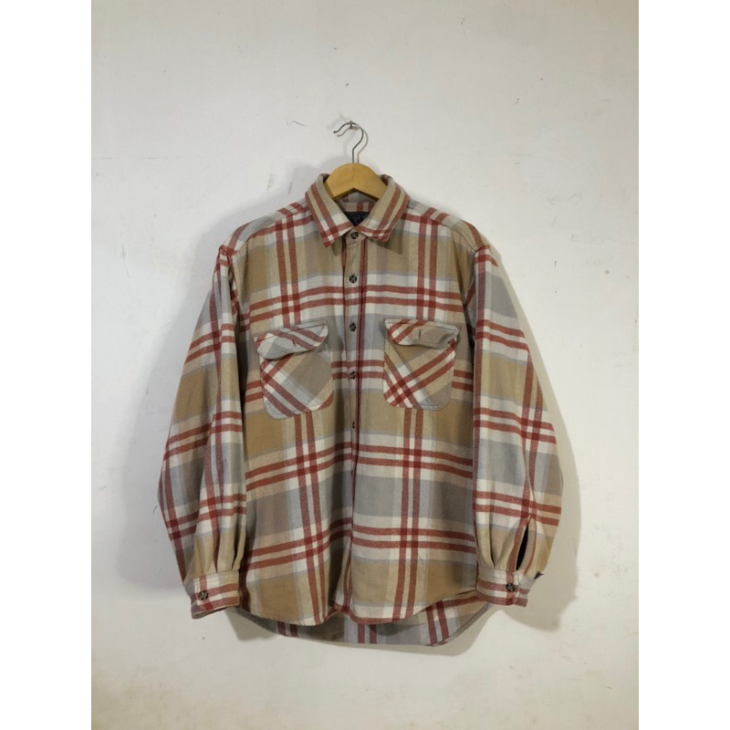 Overshirt Heavy Cotton Edwin Vintage 90s Flannel