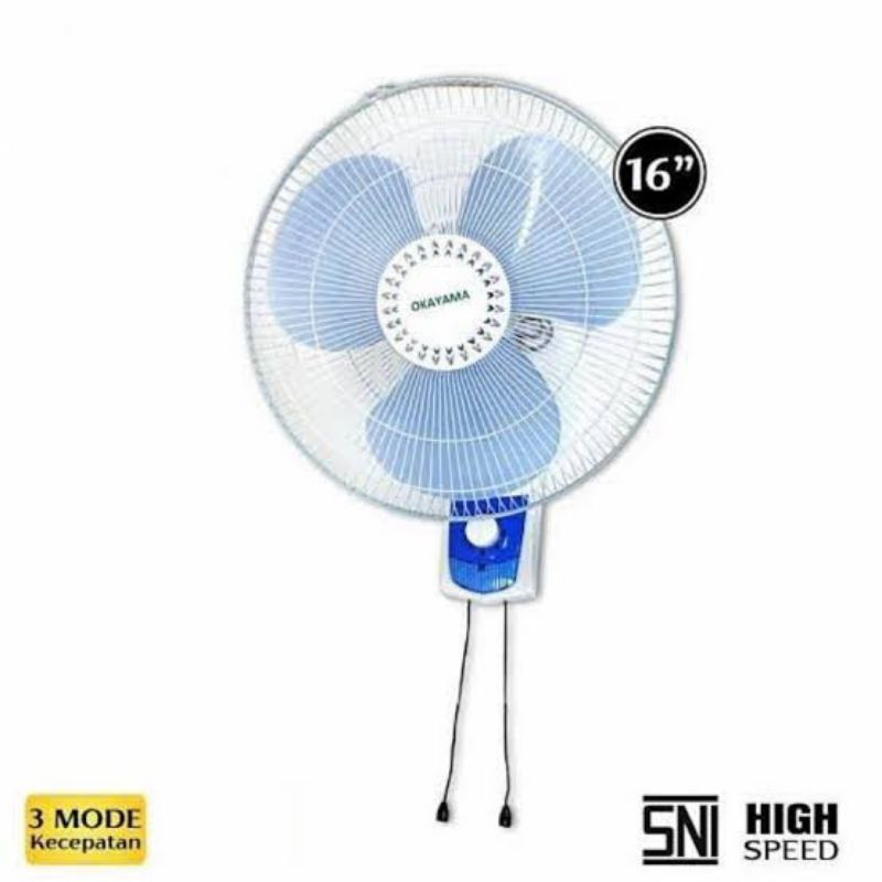 Kipas Angin Dinding Okayama 16"