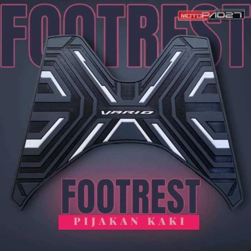 Cover Karpet Pijakan Alas Kaki Motor Honda Vario 125 & 150 CBS ISS tahun 2018 2019 2021 2020 2021 20