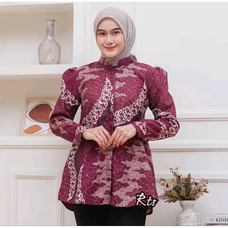 BATIK WANITA / BATIK KANTOR / BATIK KULIAH / BAJU BATIK WANITA KANTOR / BATIK KONDANGAN / BAJU BATIK