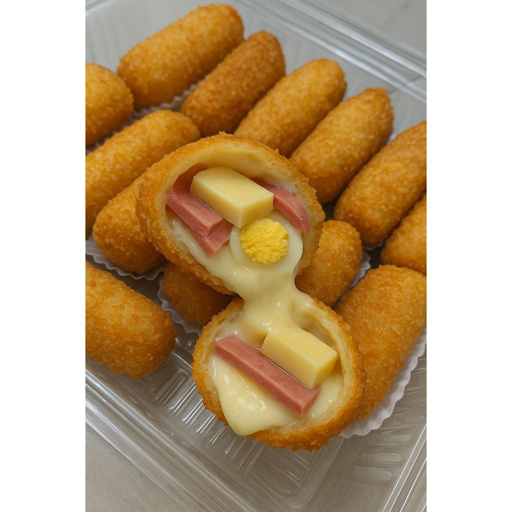 

Risol Mayo Smoked Beef Lumer Murah Frozen atau Goreng Isi 4pcs