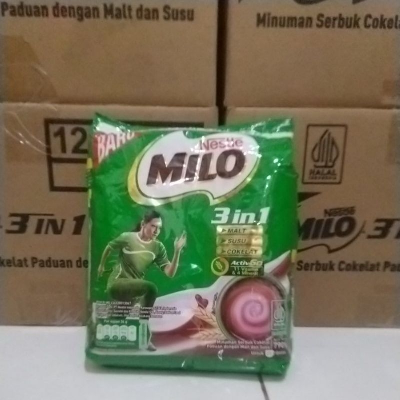 

milo 3in1 790 - 990 gr exp 2026 murah
