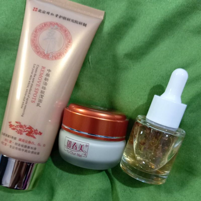 yu chun mei cordycep gold.krim malam gano.sabun gold.serum osmanthus original