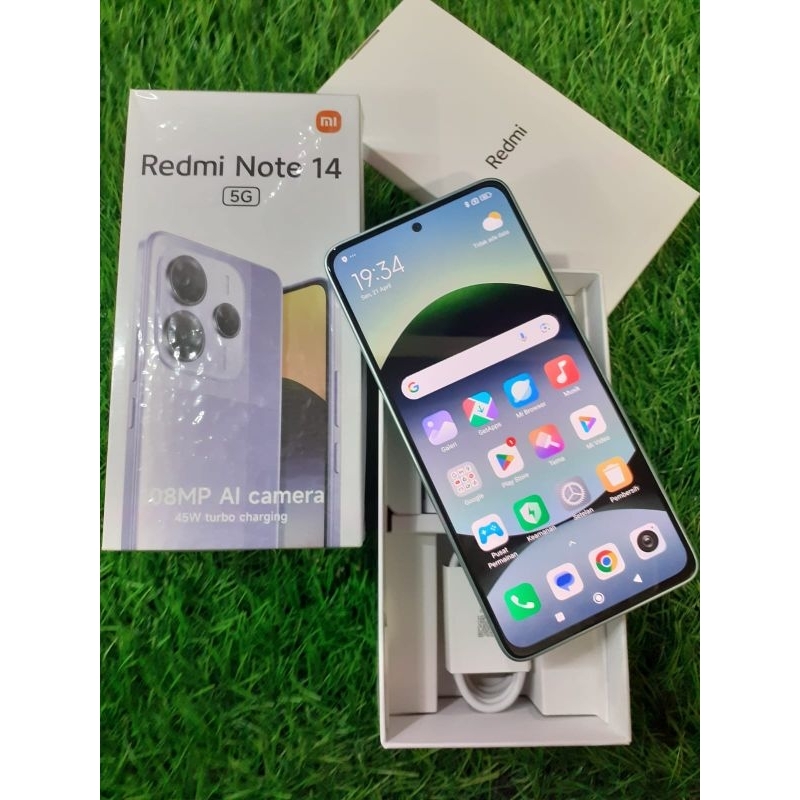 redmi note 14 5G Ram 12GB Internal 512GB HP Second Seken Bekas Fullset [murah] hp murah