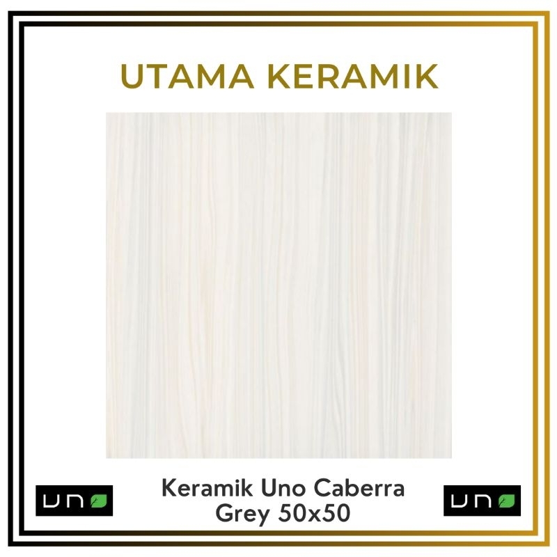 Keramik Uno Caberra Grey 50x50 - Keramik Motif Grey 50x50