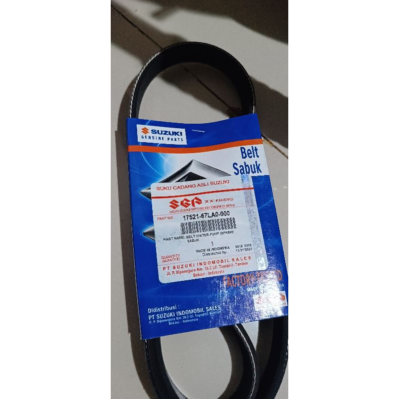 fan belt tali AC wagon r 2014