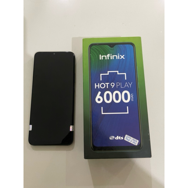infinix hot 9 play 4/64 second fullset