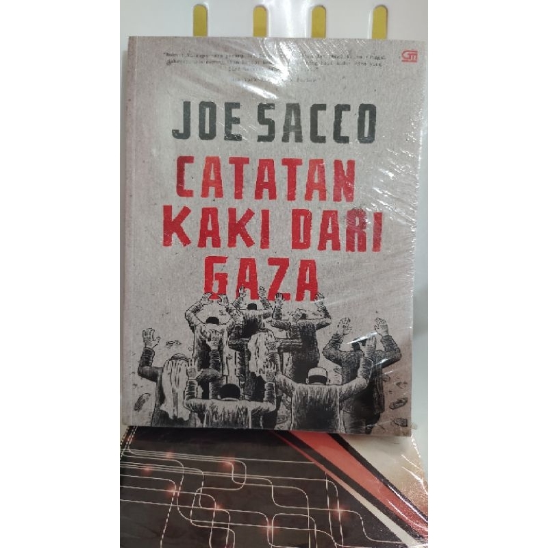 buku joe sacco - catatan kaki dari gaza