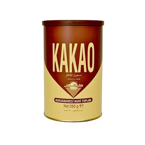 

| KAKAO | NURI TOPLAR | PREMIUM | BUBUK COKLAT TURKI | 250 G |