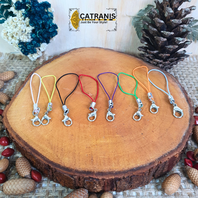 Tali Strap Gantungan Hp Kokot Udang / Gantungan Flashdisk / Gantungan Kunci / Gantungan Aksesoris