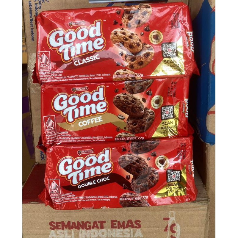 

Good Time Cookies 72gr