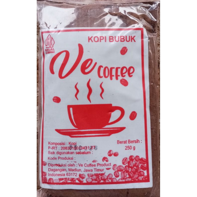 

Kopi Bubuk Hitam Murah Merk Ve Coffe